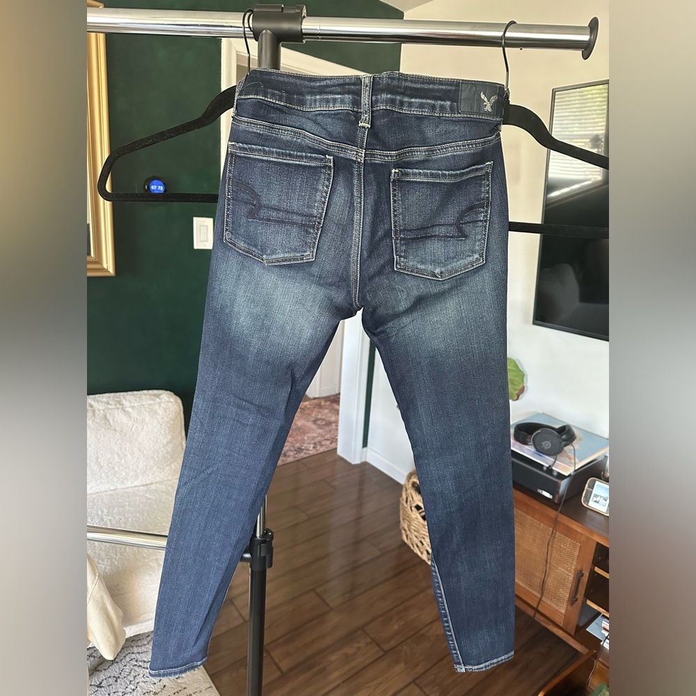 American Eagle - high rise skinny jeans